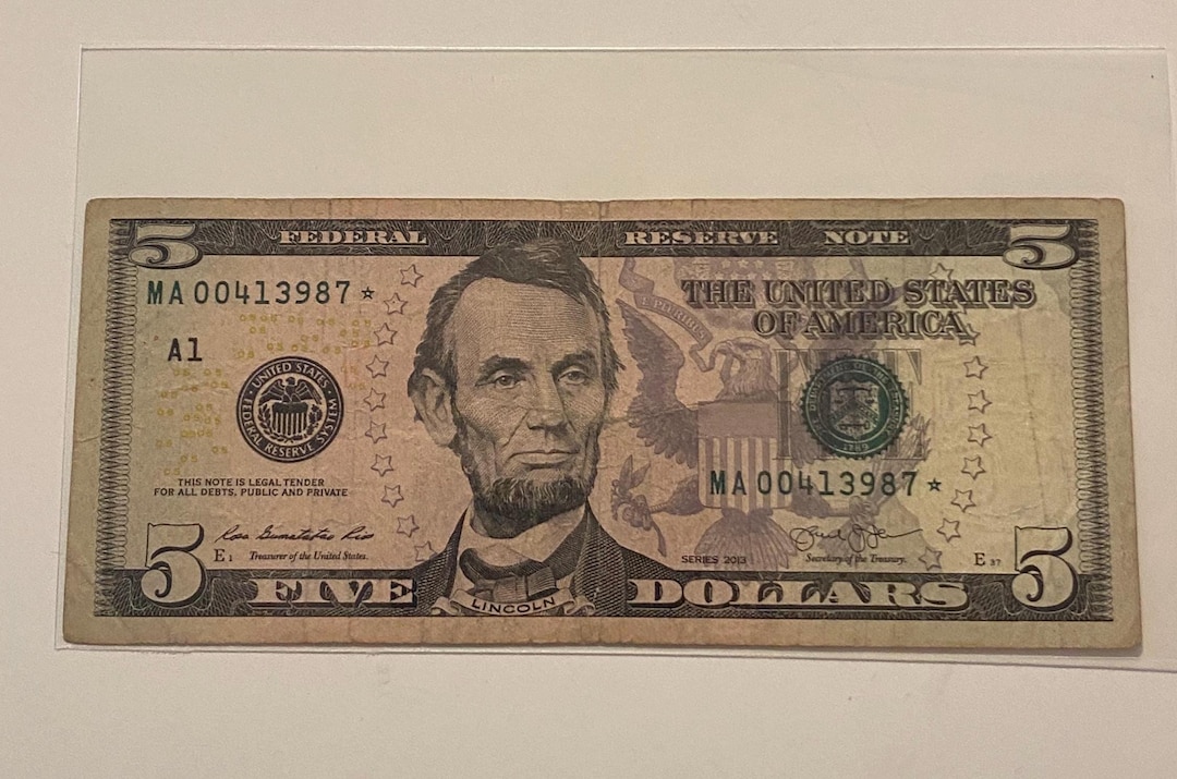 5 Dollar Star Notenull