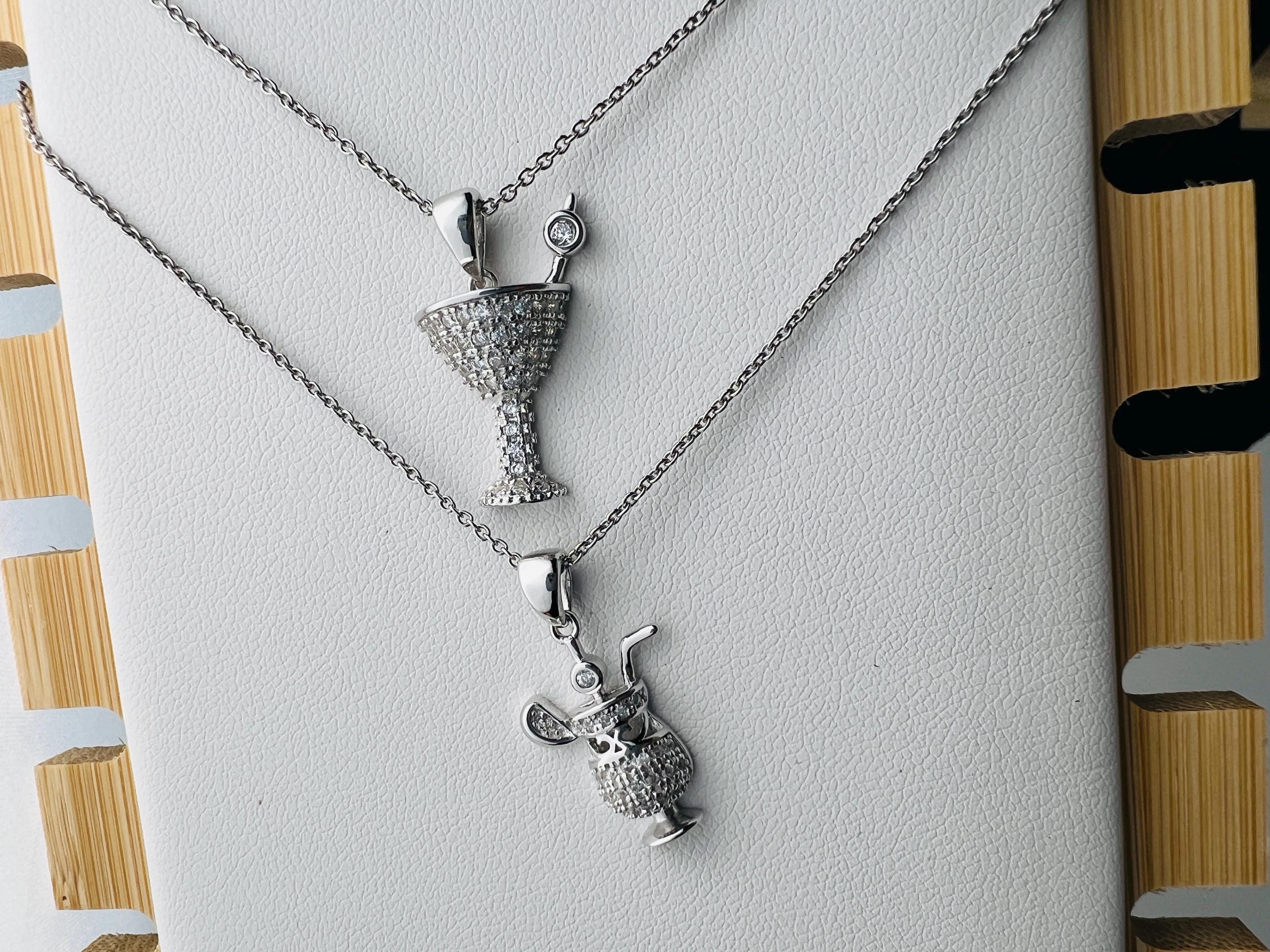 thumbnail interactive-video image 1 of Martini Glass Necklace For Your Best Friend, Personalized Martini Gift, Martini Cocktail Pendant 1 of 12