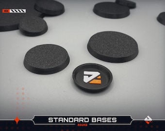 Round Wargaming Bases | Standard