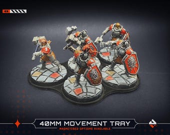 40mm Tabletop Movement Trays