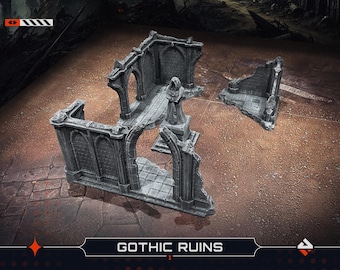 Gothic Ruins Set | Tabletop Terrain