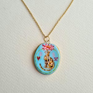 Handpainted Custom Clay Charm: Personalized Pet Portrait