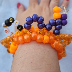 Kandi Spike Cuff Fox