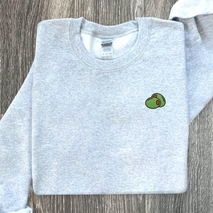 Olivecore Embroidered Sweatshirt, olive core sweatshirt, olive embroidered sweatshirt, olive logo, martini sweatshirt
