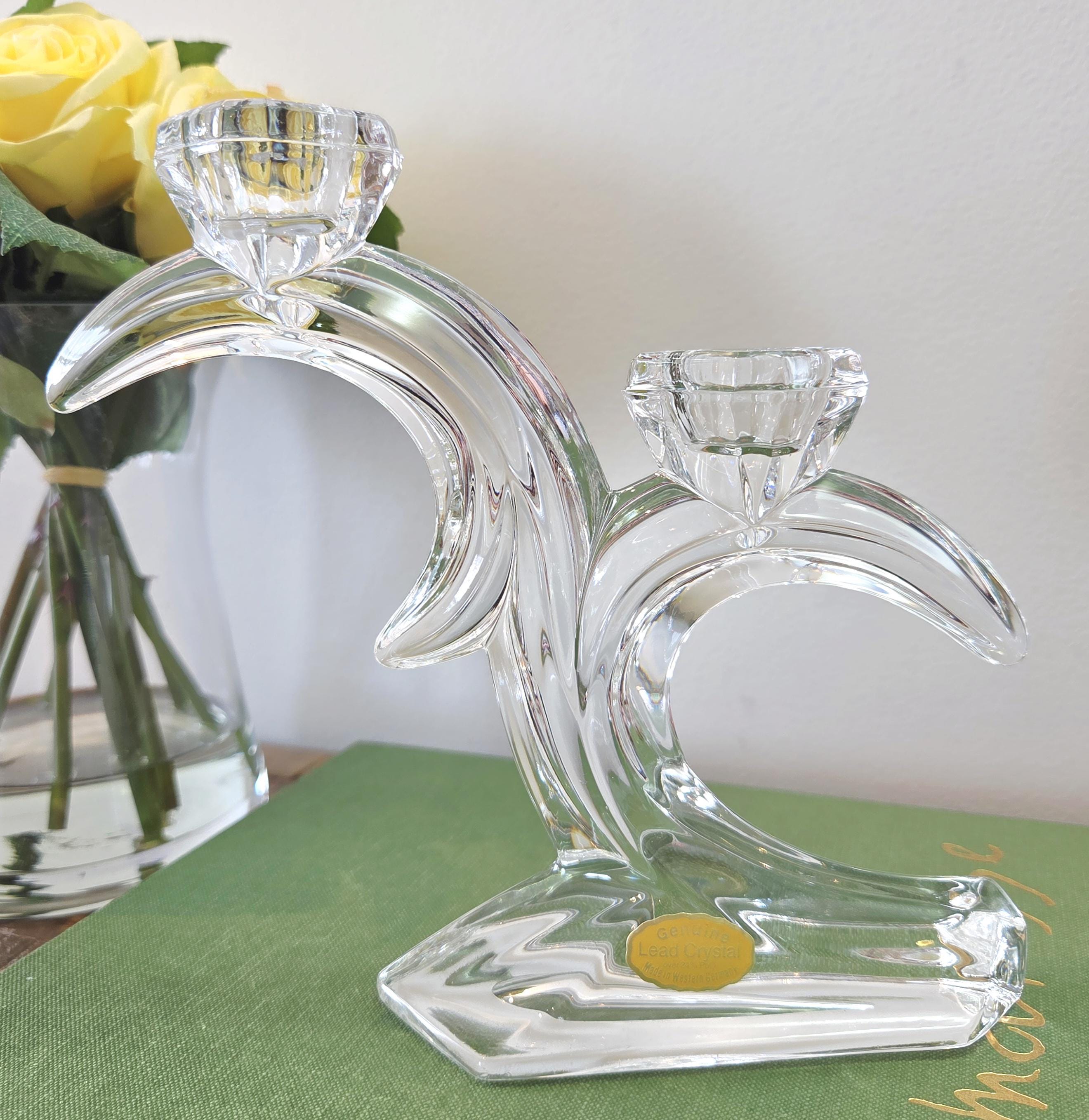 CREART ITALY CRYSTAL24% LEAD 花器 クリスタル Lead Crystal 24 Pbo - Etsy
