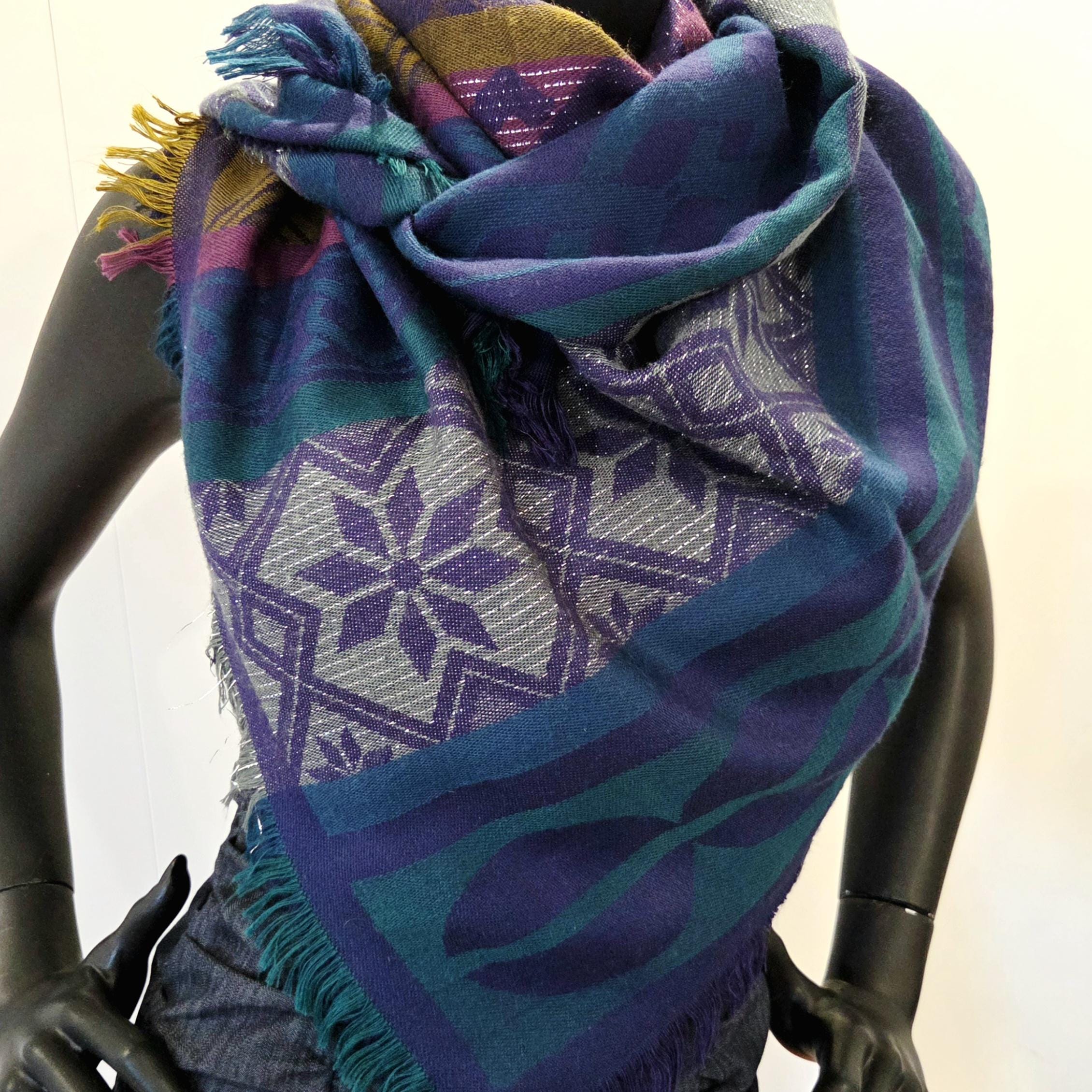 Écharpe Vintage Bordeaux Années 80 – Scarf Supporter, Collection