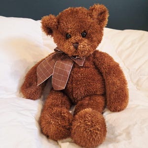 Ours en peluche ancien avec fourrure usée - Canada