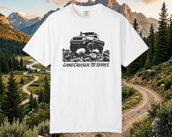 Land Cruiser 70 Series Pick up Truck LC79 Gen Off-Road Adventure 4x4 T-Shirt