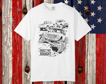 Camiseta Cherokee XJ y Comanche MJ Rock Crawling Offroad Built 4x4