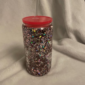 16oz snow globe tumbler.