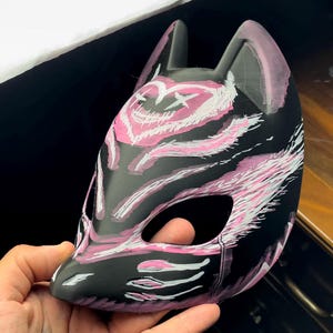 kitsune mask | cosplay mask | decoration mask | tattoo decoration | anime | otaku | kitsune fox | high quality