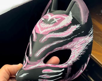 kitsune mask | cosplay mask | decoration mask | tattoo decoration | anime | otaku | kitsune fox | high quality