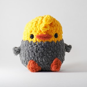 Crochet Cockatiel | Small Handmade Plushie