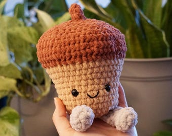 Crochet Acorn | Small Handmade Plushie