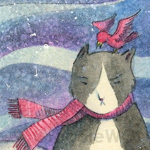 ACEO Archival Print -- GRUMPY WINTER