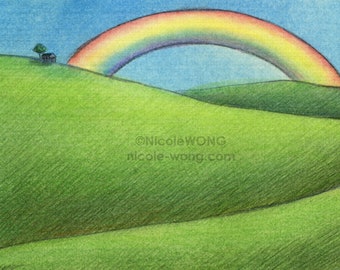 ACEO Print -- Rainbow