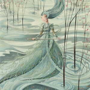 8x10 Archival Print -- Lady of the Lake