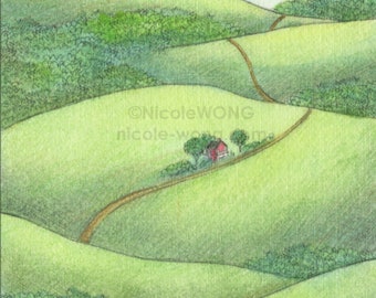 ACEO Archival Print -- SECLUDED