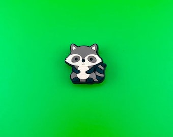 Whimsical Animal Shoe Charms: Raccoon, Panda & Bear Decorations for Clogs, Footwear Accessories