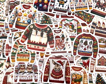 Christmas Sweater Stickers