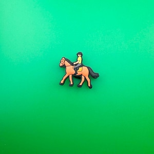 Equestrian Shoe Charm Horseback Riding Accessory for Boots, Bags Shoes Gift for Horse Lovers Riders
