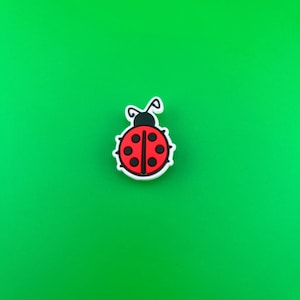 Adorable Ladybug Shoe Charm for Women - Ideal Whimsical Gift