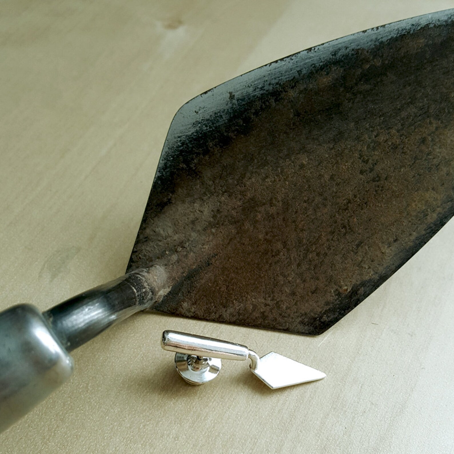 Tiny Trowel Brooch Archaeology & Paleontology Jewelry Etsy Canada