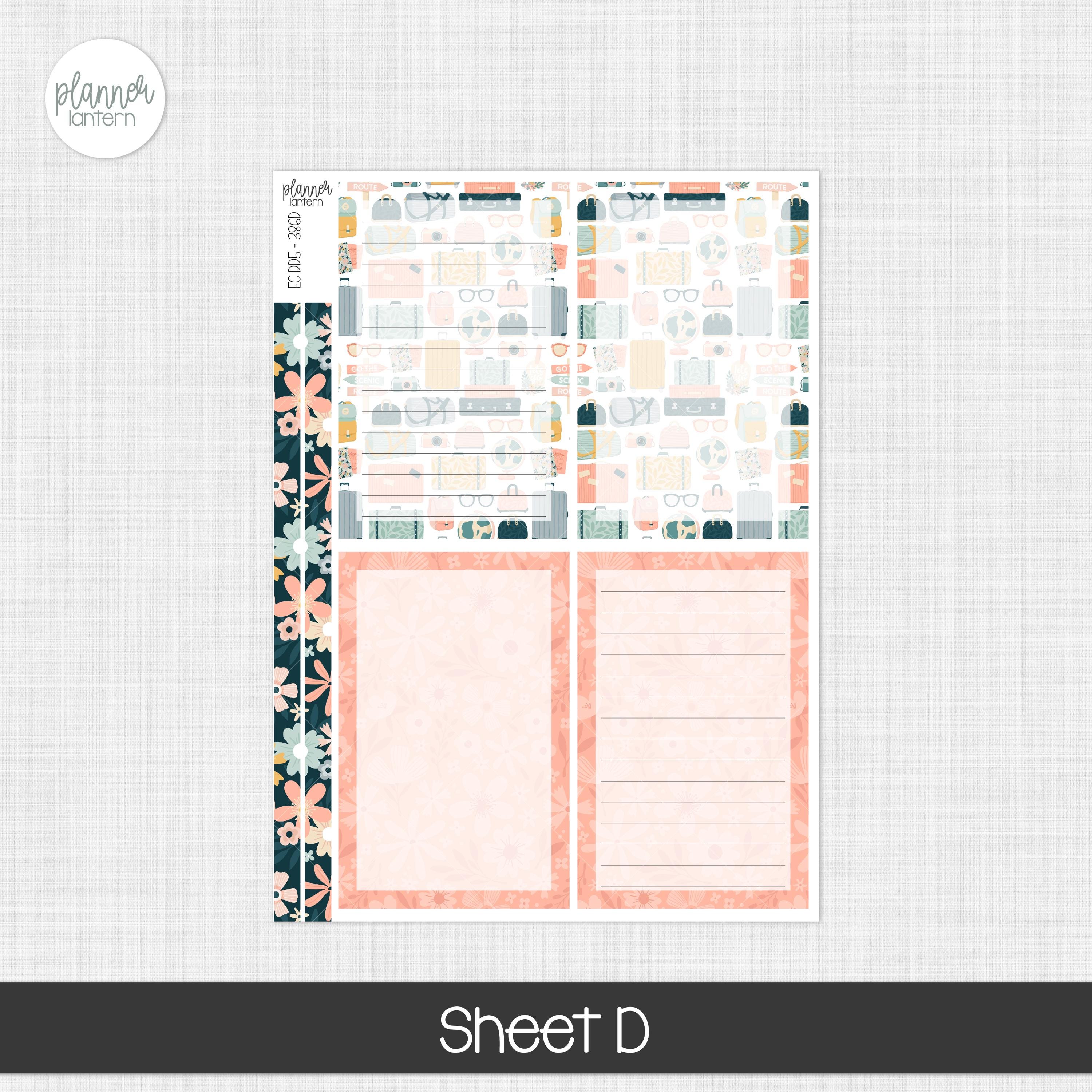 Daily Duo Planner Stickers | Erin Condren A5 Daily Duo | 386 - Etsy