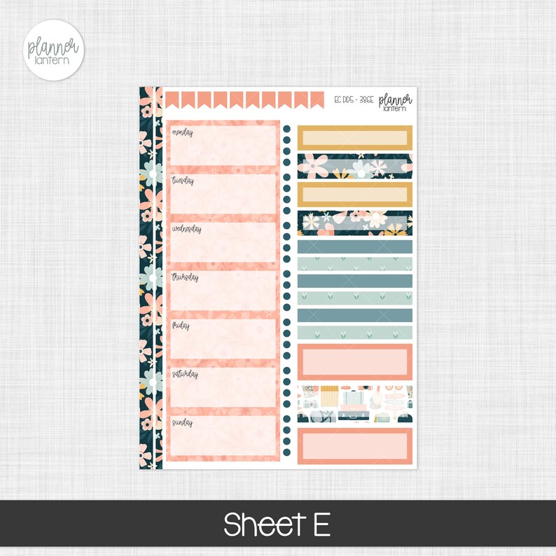 Daily Duo Planner Stickers | Erin Condren A5 Daily Duo | 386 - Etsy