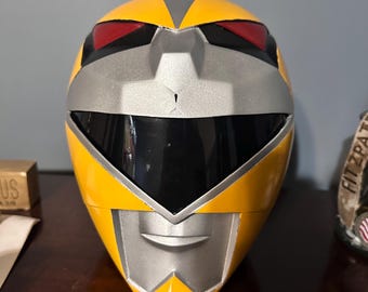 Power Rangers Lost Galaxy/ Seijuu Sentai Gingaman Yellow Ranger Helmet Prop Replica
