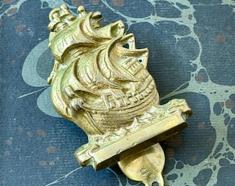 Nautical Ship Brass Door Knocker