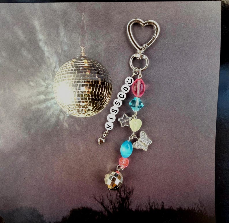 Kiss All the Time Disco Occasionally Keychains Bag Charms / Harry ...