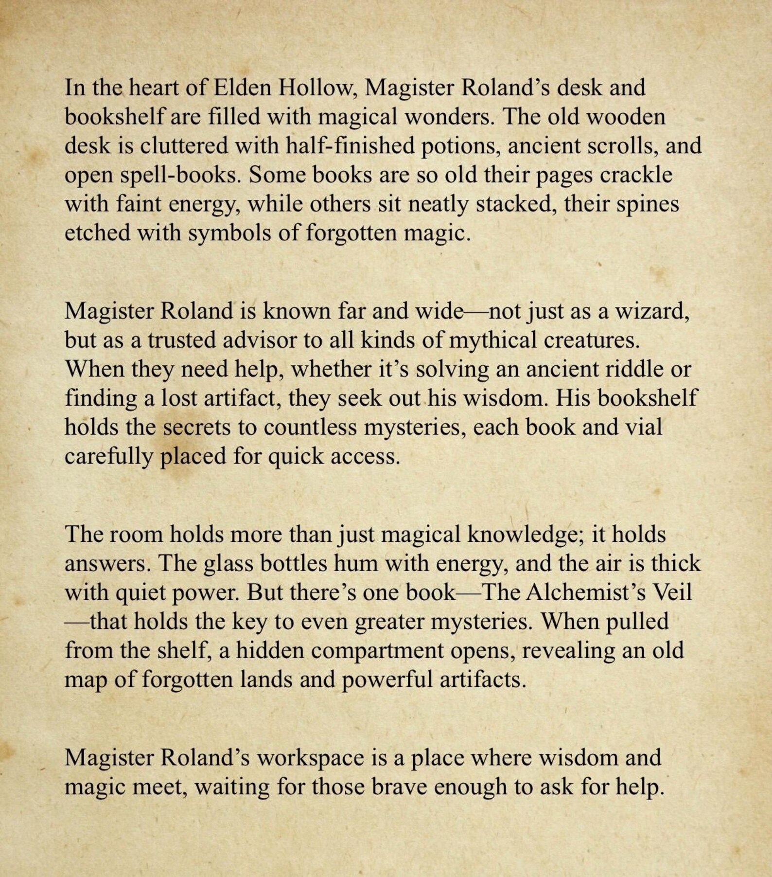 Wizard Books Roldale Mystical Wizard Books & Potions Print | Fantasy Decor | 8 X 10 Image ...