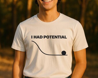 Camiseta "Tenía potencial" de la Dra. Grace, Camiseta del Proyecto Ave María, Manos de jazz, Uso esta camiseta periódicamente, Asombra, asombra, asombra