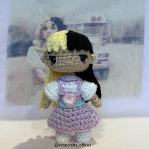 open lace back dress K-12 Purple Dress Kids Melanie Martinez K 12 Cosplay Costume White Emb   ACcosplay