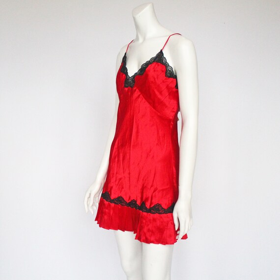 80’s Black Slip Dress Nightgown by Victoria's Secret main image 0