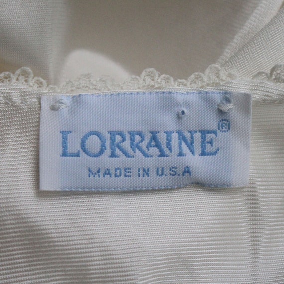 NWT Lorraine Long White Nightgown with Button Bod… - image 10