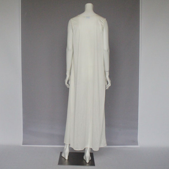 NWT Lorraine Long White Nightgown with Button Bod… - image 8