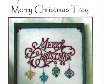 Keslyn's "Merry Christmas Tray" Cross Stitch Chart