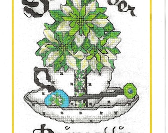 X's & Oh's "Birth Month - December" Cross Stitch Chart #LL-12F