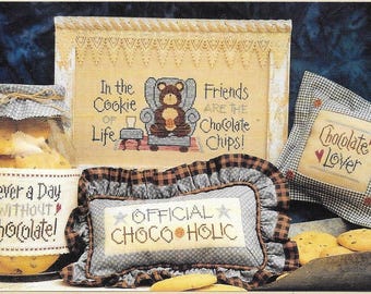 Lizzie Kate "Chocolate Lovers" Cross Stitch Chart #082