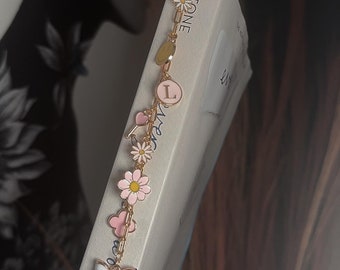 Flower Power Charmed Bookmark