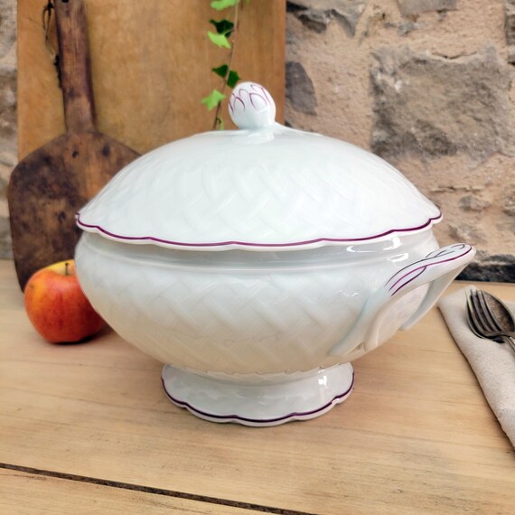 BERNARDAUD LIMOGES ベルナルド リモージュ スープチューリン リモージュ磁器スープチュリーン：ベルナルド・フレンチ・スープ