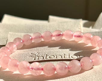 Rose Quartz Crystal Bracelet: Love & Healing Gemstone Jewelry