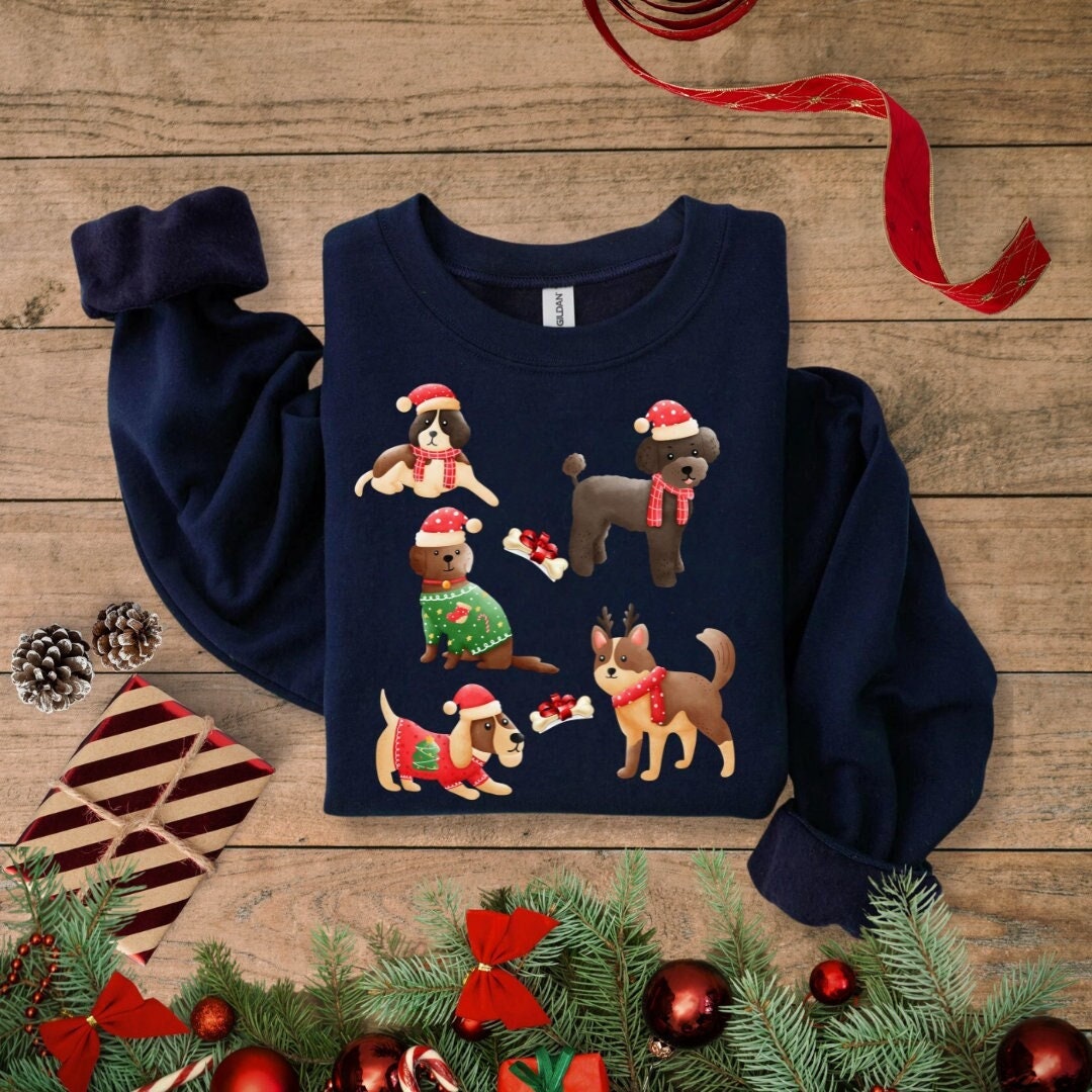 Christmas Dog Sweater - Cute Holiday Dogs in Festive Outfits ...