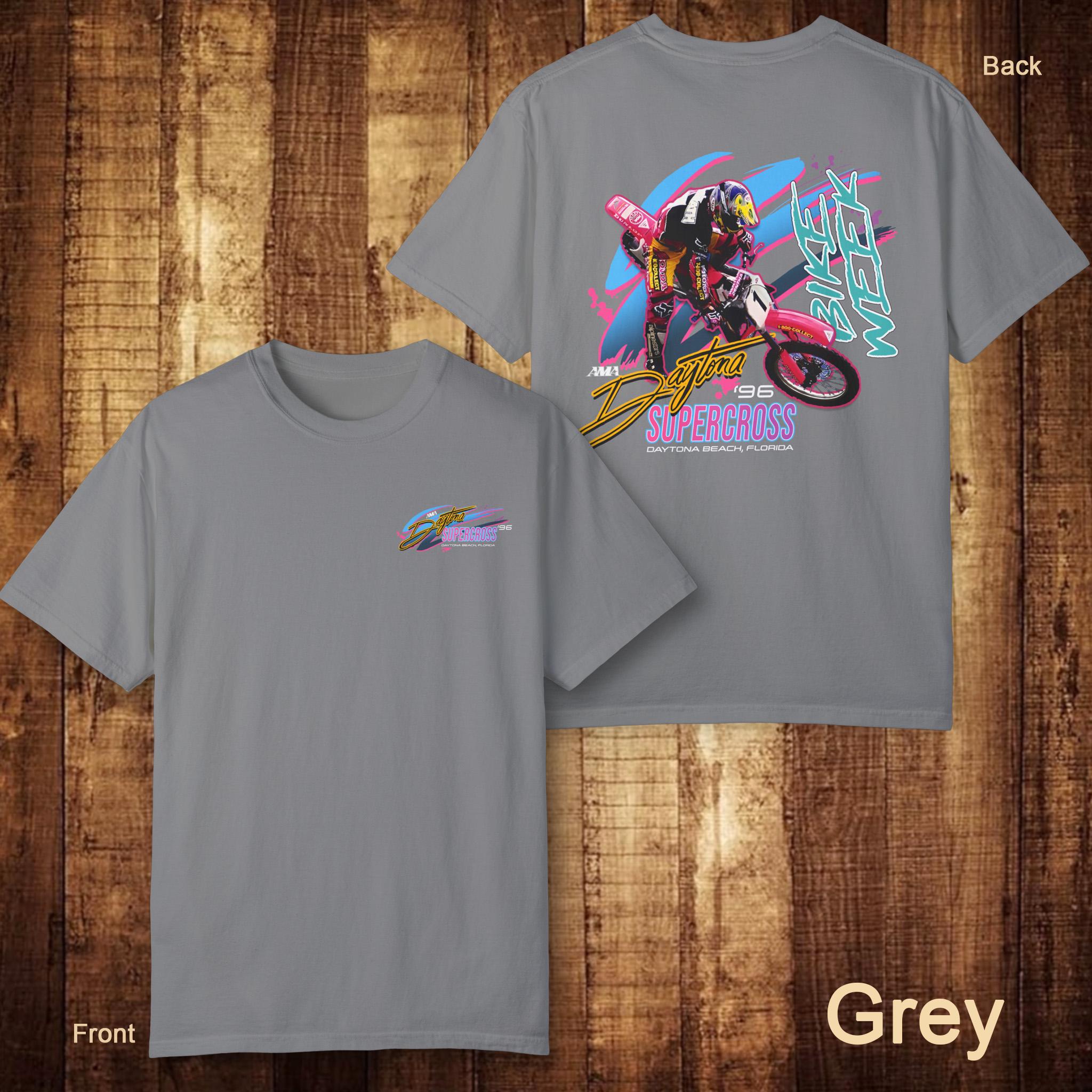 Jeremy Mcgrath 1996 Daytona SX Shirt (dark Colors) - Vintage