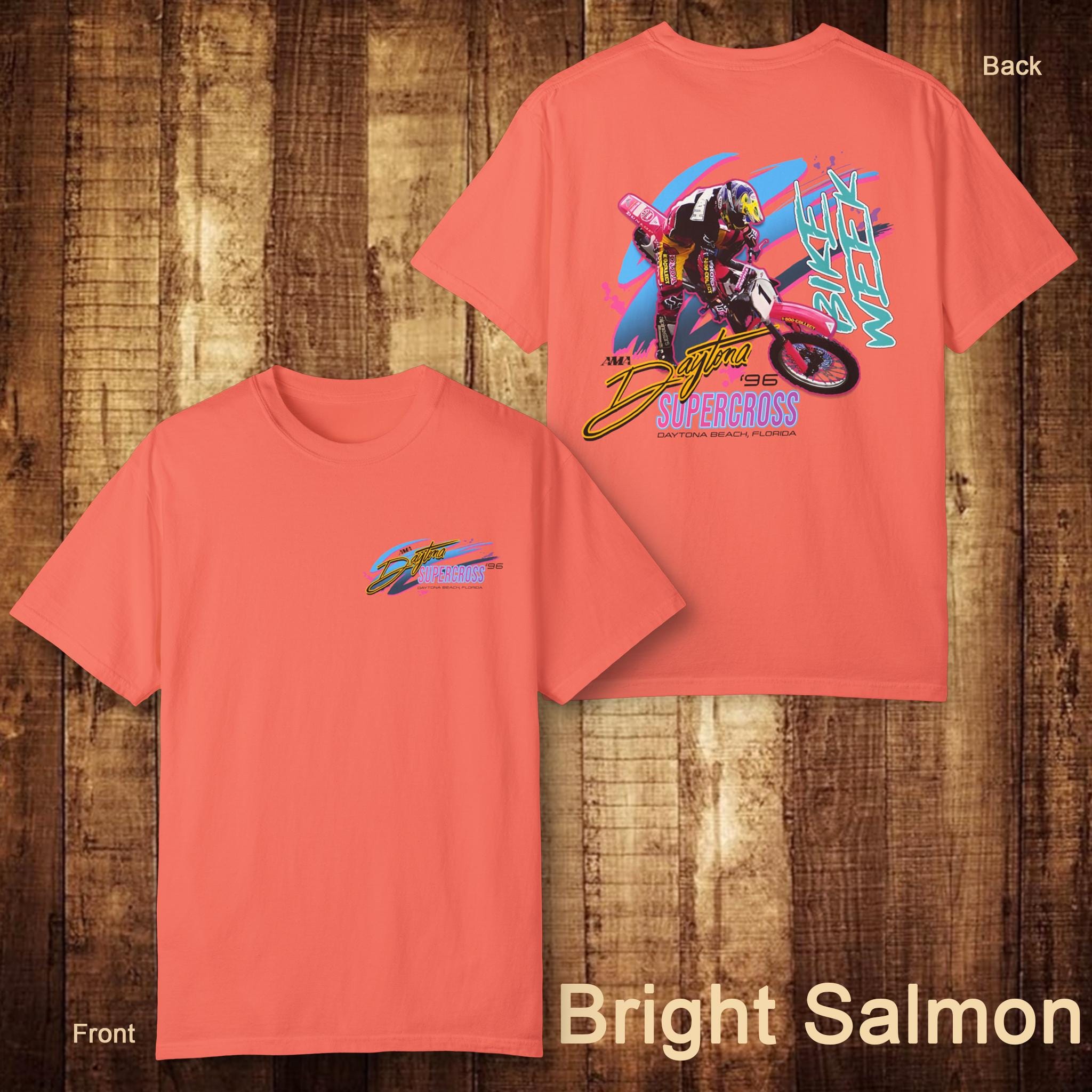 Unisex Jeremy Mcgrath 1996 Daytona SX Shirt - Vintage Supercross T