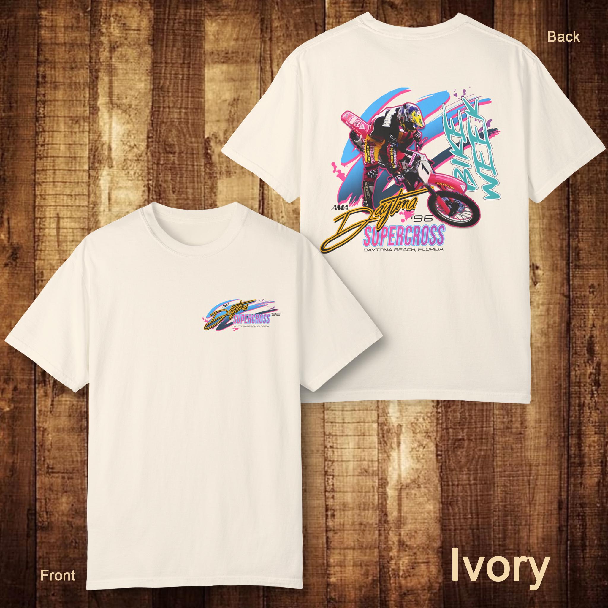 Unisex Jeremy Mcgrath 1996 Daytona SX Shirt - Vintage Supercross T