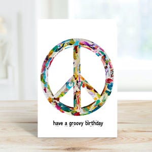 Carte d'anniversaire numérique, carte de voeux imprimable, anniversaire d'amour, voeux d'anniversaire sincères, téléchargement immédiat, carte coeur coloré