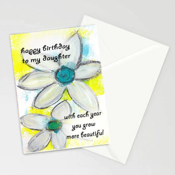 Joyeux Anniversaire A Ma Fille 5 X 7 Carte De Voeux Etsy Joyeux Anniversaire A Ma Fille 5 X 7 Carte De Voeux Etsy